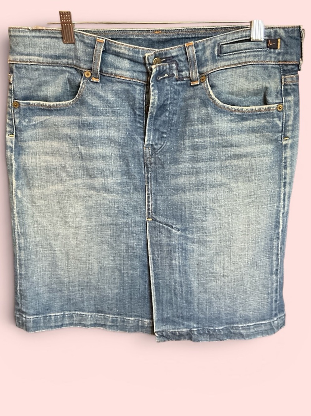 Citizens Of Humanity Light Blue Denim Pencil Skirt, size 30/10